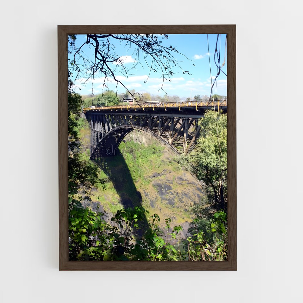Poster Pont des Chutes Victoria – affiche Saut à l’élastique (vue 5)